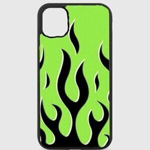 Black Flames Phone Case